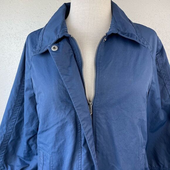 Old Navy Blue Full Zip Jacket Size L EUC - Picture 3 of 7